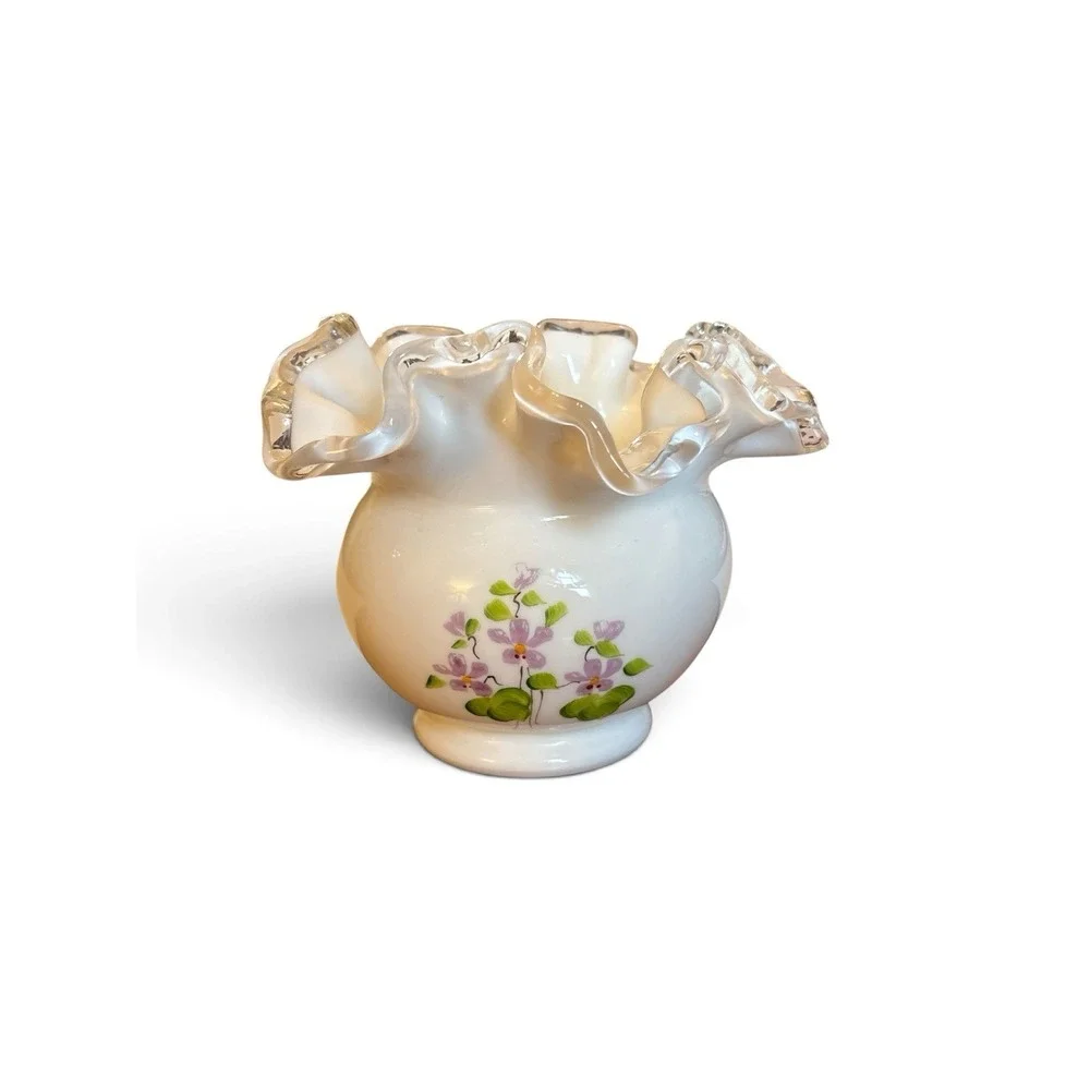 Fenton hand painted